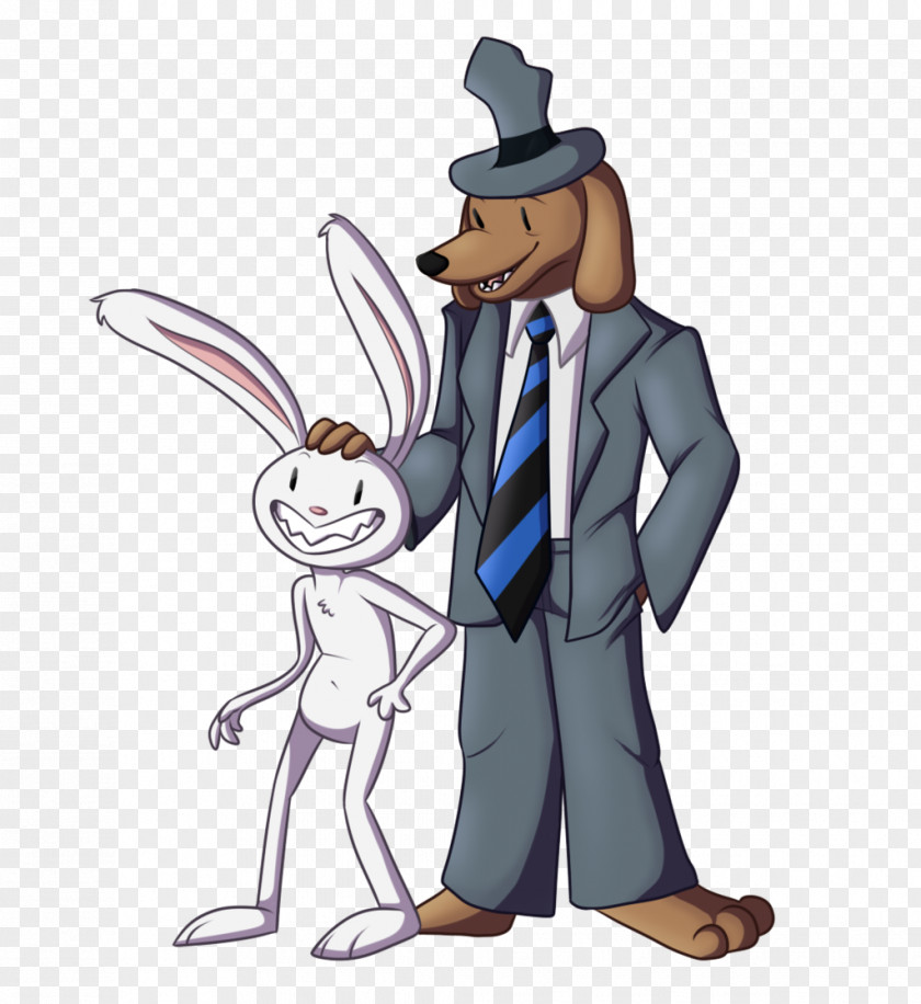 Dog Sam & Max: Freelance Police Mammal Vertebrate Freelancer PNG