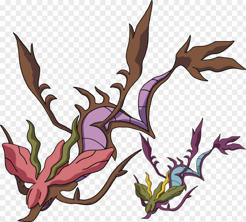 Pokemon Kingdra Dragalge Pokémon Skrelp Dragon PNG