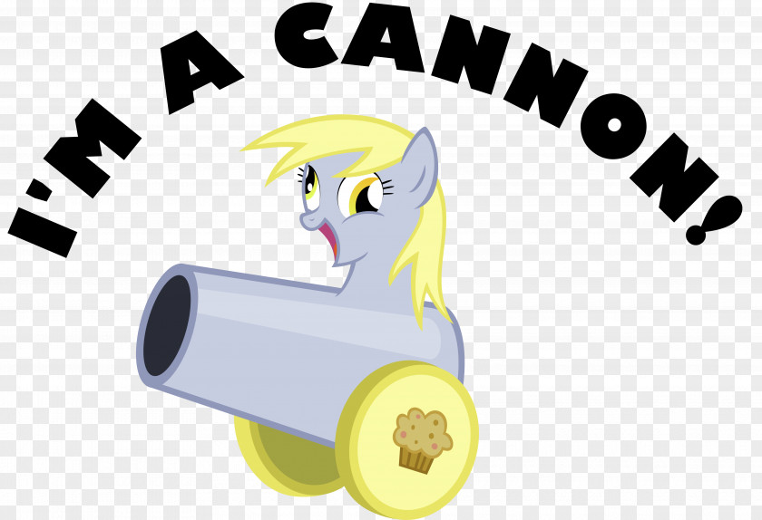 Cannon Derpy Hooves Pony Rainbow Dash T-shirt Horse PNG