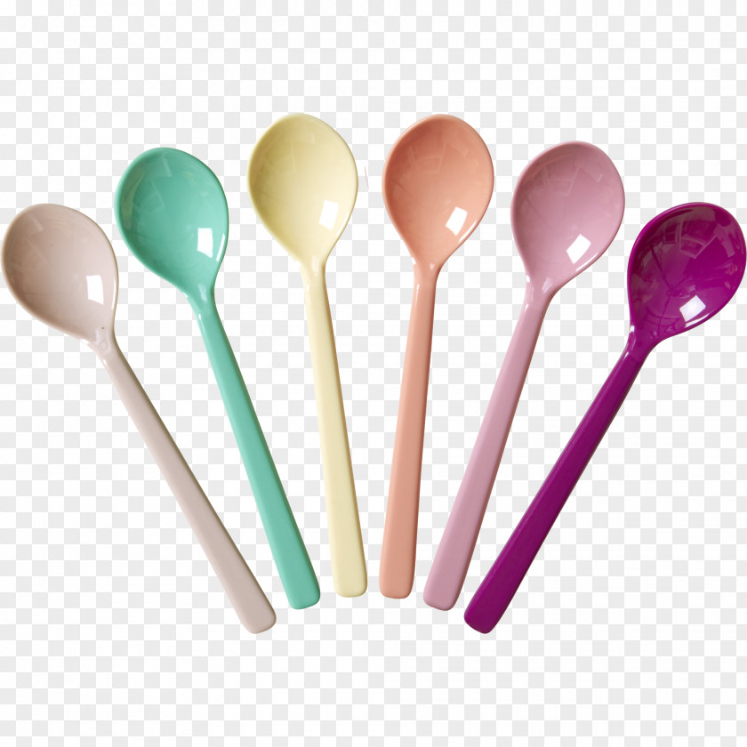Ice Cream Wooden Spoon Melamine Teaspoon PNG