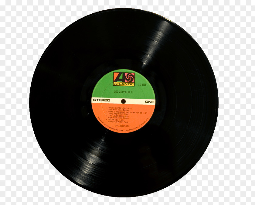 Records Led Zeppelin II Phonograph Record Heavy Metal IV PNG