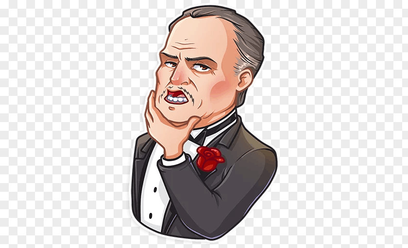 Vito Corleone Sticker Telegram Character PNG