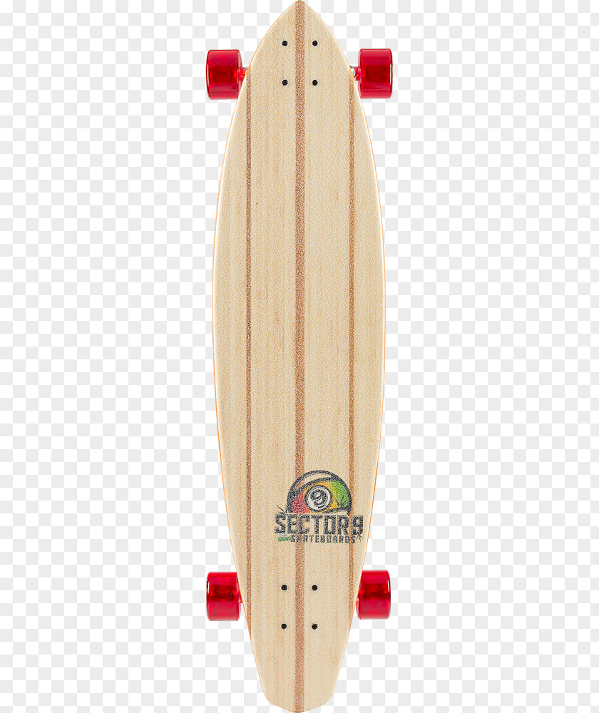 Bamboo Board Skateboarding Longboard Sector 9 PNG