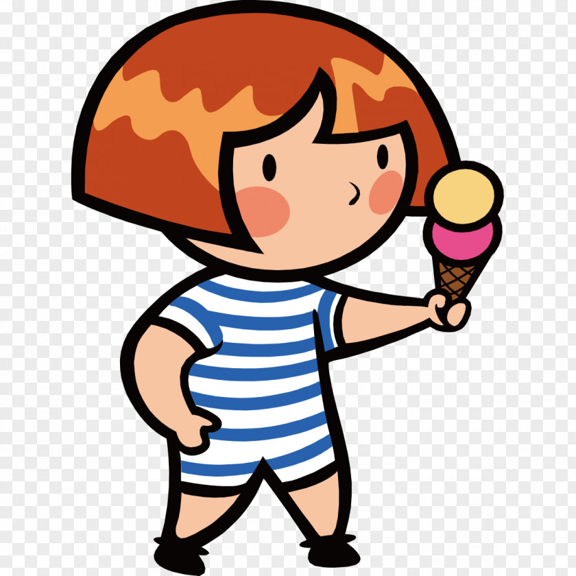 Eating Cartoon Character Cones Ice Cream Cone Poster Animation PNG