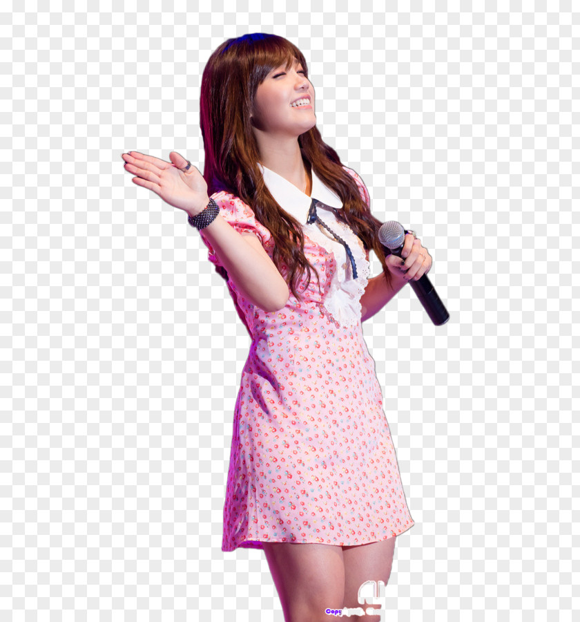 Eunji Costume Fashion Magenta Sleeve PNG