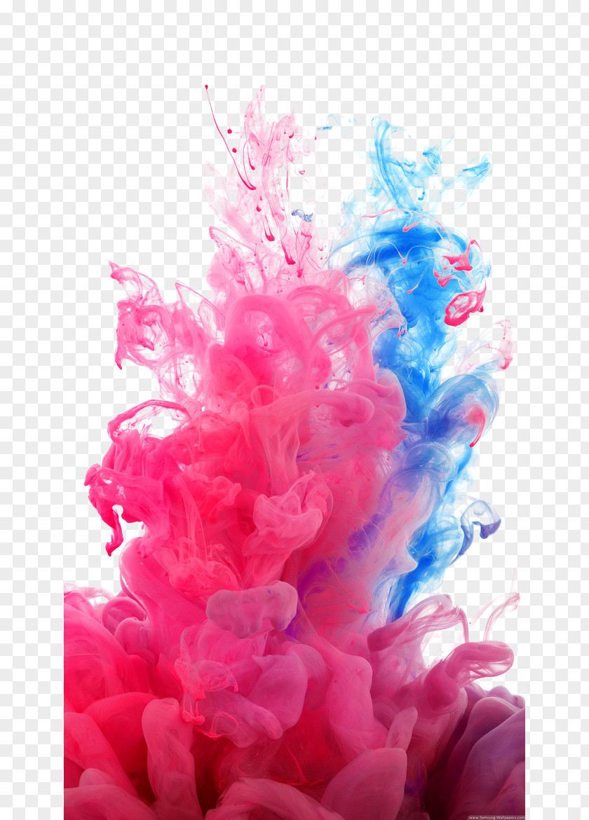 LG G4 G3 4K Resolution Display PNG resolution , HD smoke s, pink and blue graphic art clipart PNG
