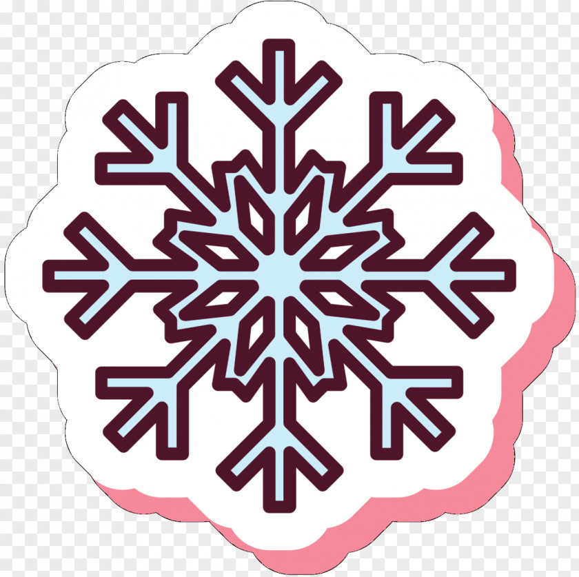 Snowflake Euclidean Vector Christmas Day Pattern PNG