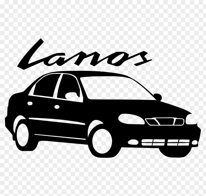 Car Daewoo Lanos Door Compact PNG