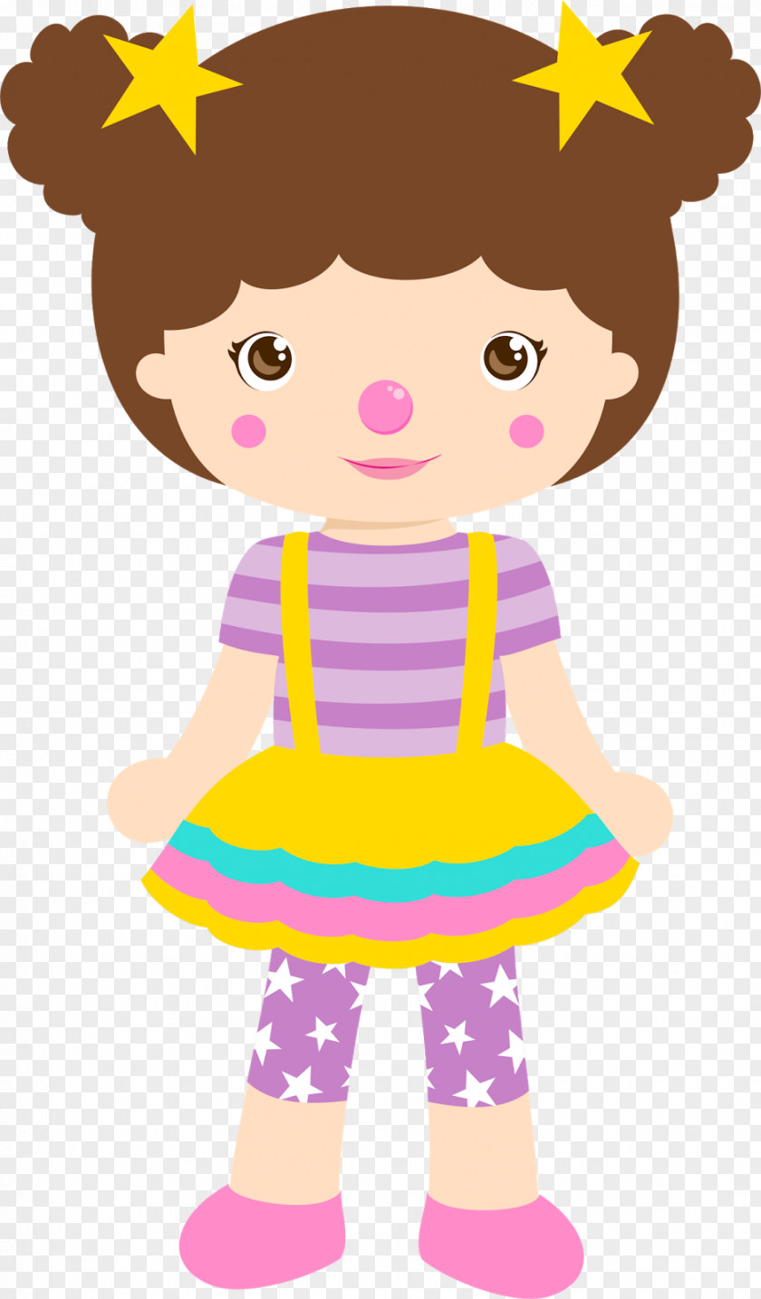 Circus Clown Girl PNG , carnival theme clipart PNG