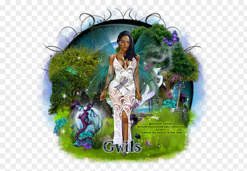 Fairy Magic Photomontage PNG