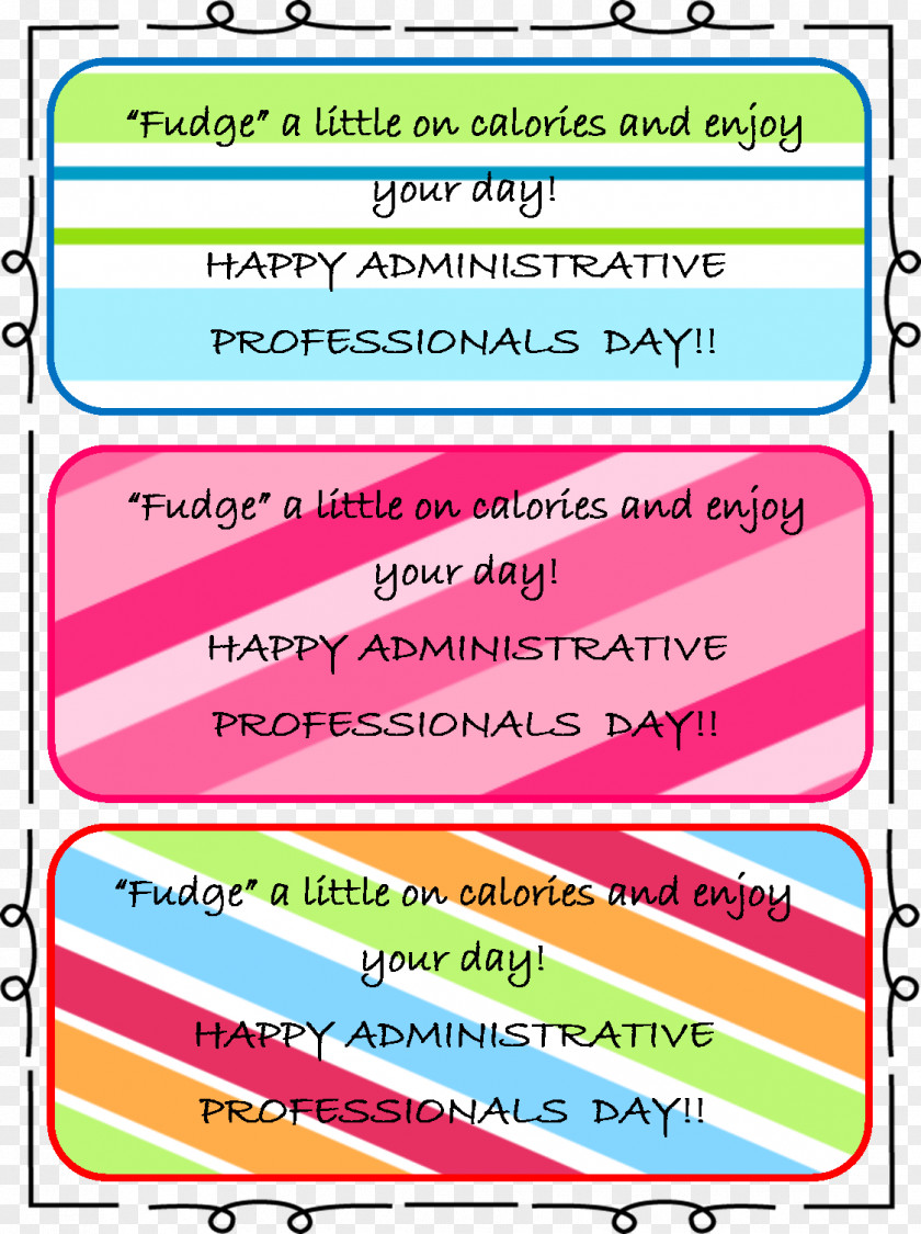 Gift Administrative Professionals Week Secretary Chocolate Brownie Craft PNG