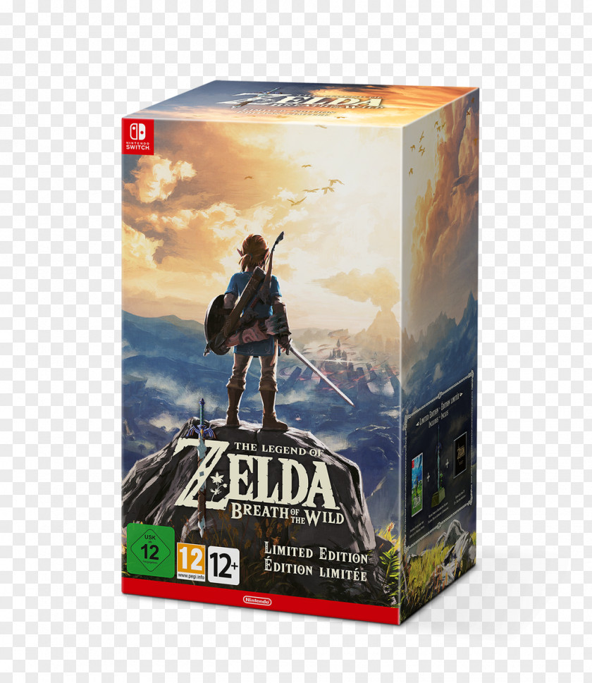 Nintendo The Legend Of Zelda: Breath Wild Switch Collector's Edition Video Games PNG