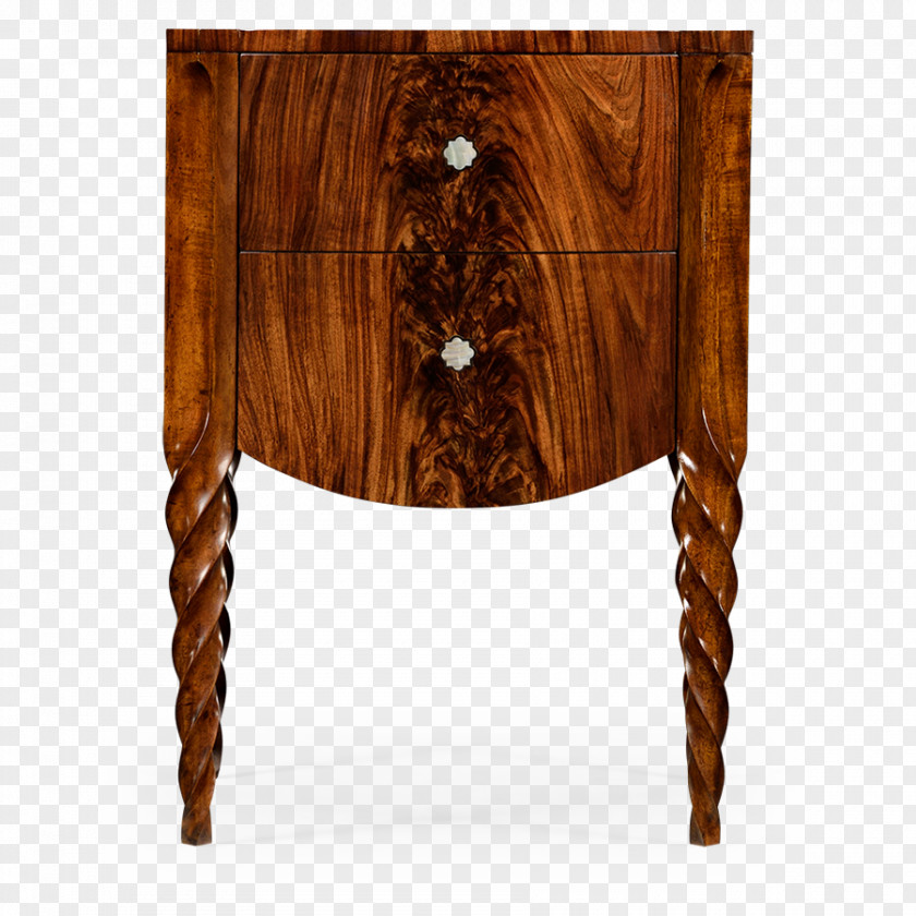 Table Bedside Tables Wood Stain Antique PNG