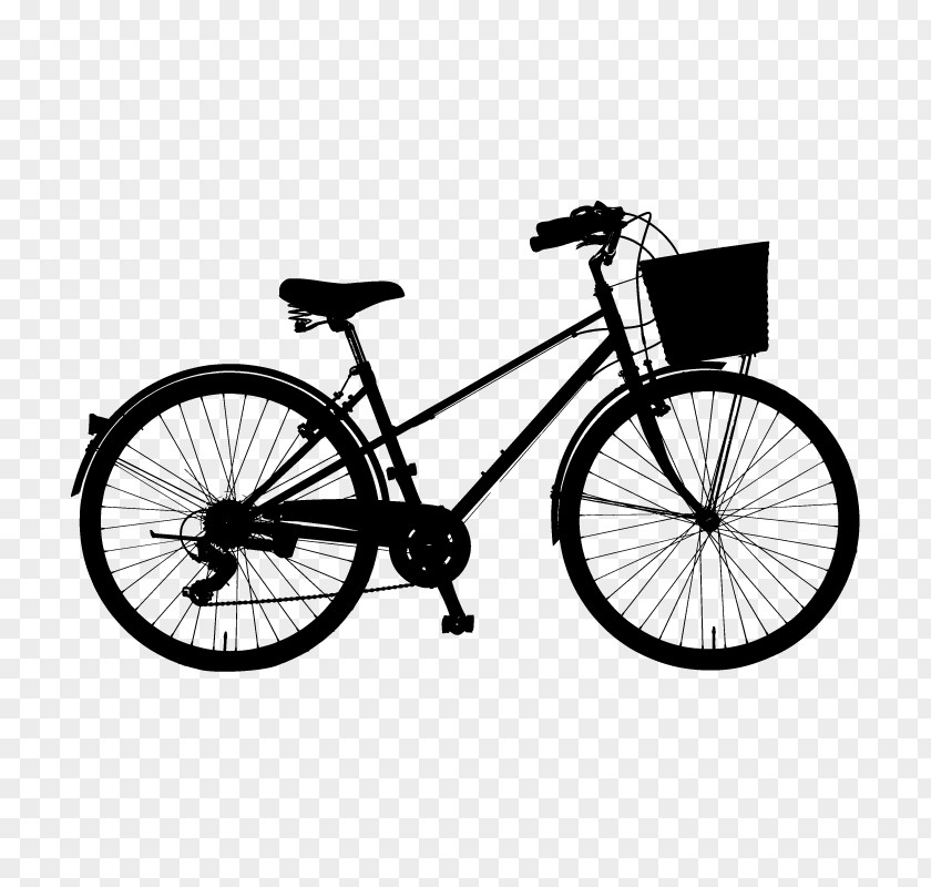 Vector Bike Bicycle Cycling Silhouette Clip Art PNG