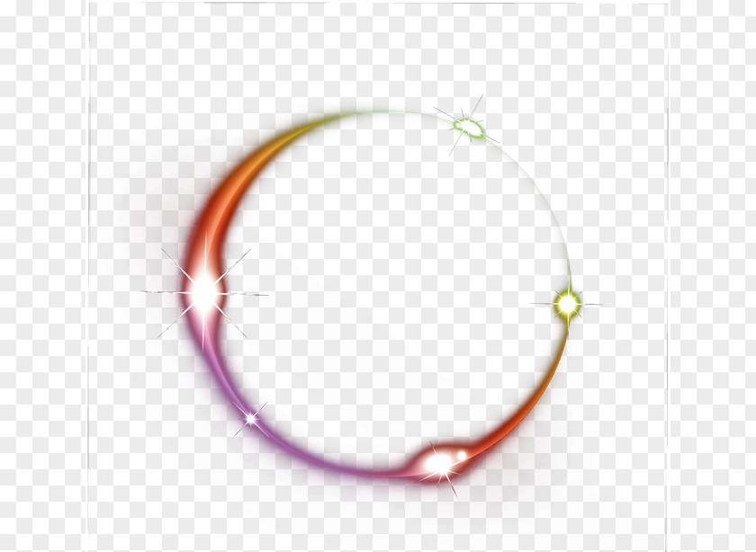 Light Effect Bracelet Jewelry Design Circle Body Piercing Jewellery PNG