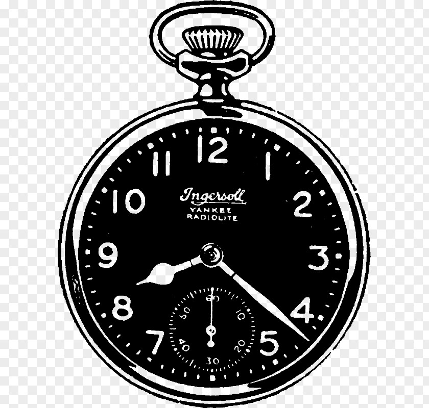 Pocket Watch And Countdown Creative Plans Clip Art PNG