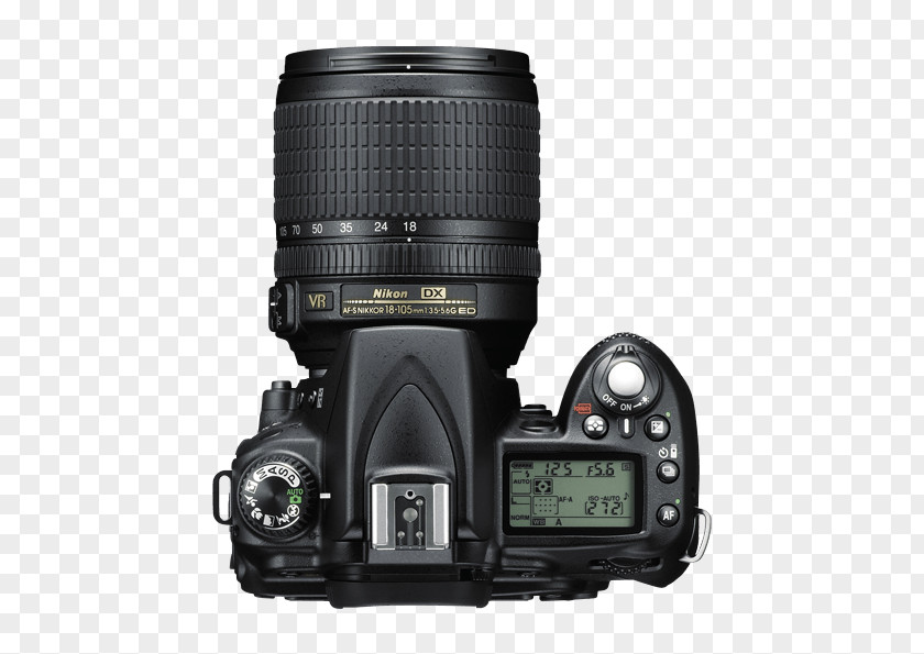 Rechargeable Battery Nikon D90 AF-S DX Nikkor 18-105mm F/3.5-5.6G ED VR D80 Digital SLR Format PNG