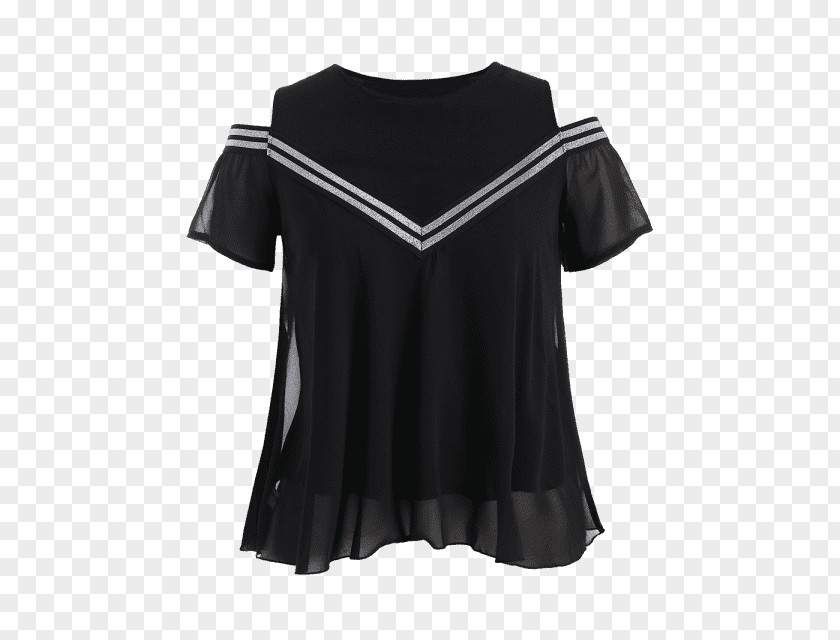 T-shirt Blouse Shoulder Sleeve Dress PNG