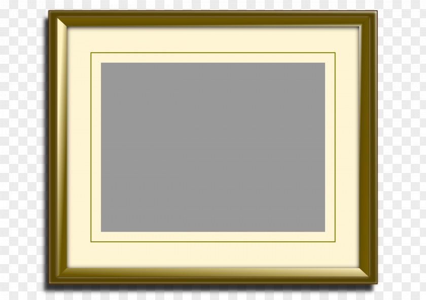 Watercolor Frame Rectangle Area Picture Frames Pattern PNG