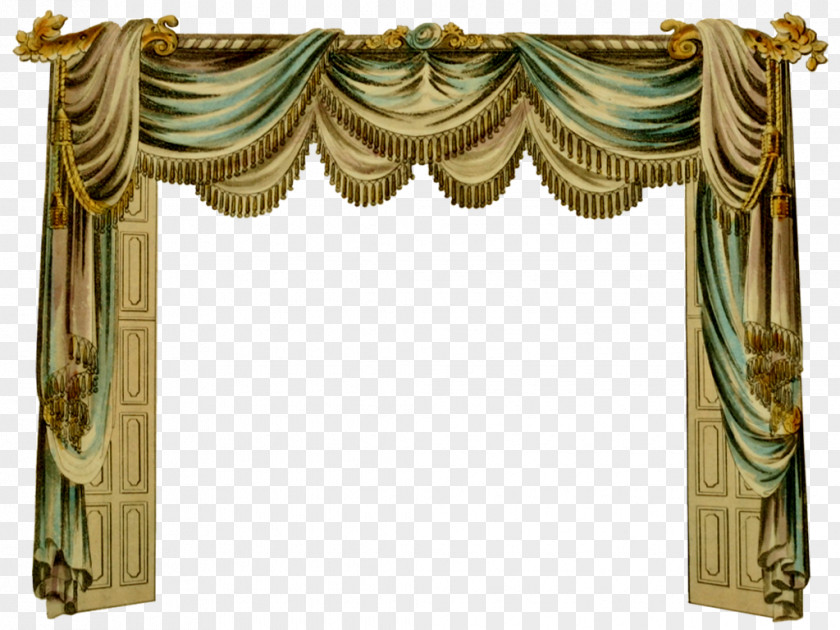 Swag Regency Era Window Treatment Curtain Blinds & Shades PNG