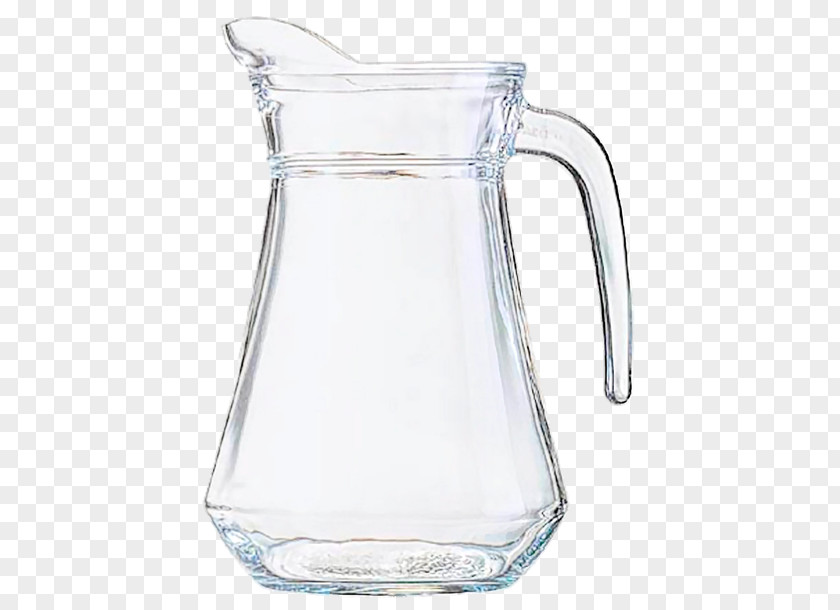 Juice Shop Pitcher Jug Carafe Glass Arcoroc PNG