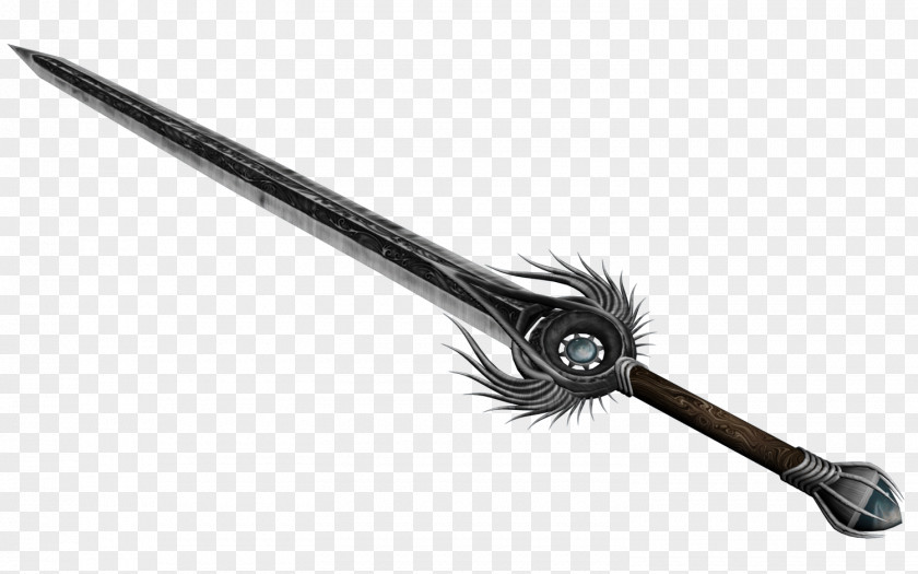 Real Sword The Elder Scrolls V: Skyrim Classification Of Swords PNG