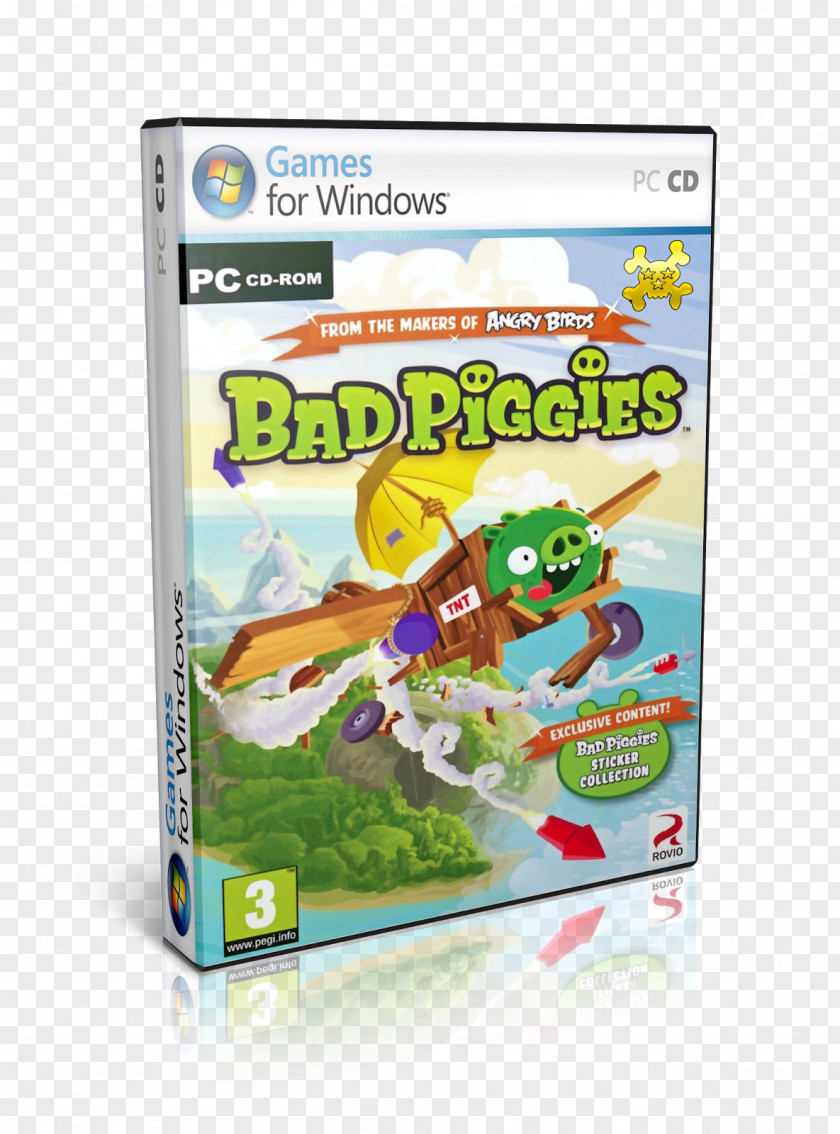 Bad Piggies Alien Xbox 360 Video Game PC PNG