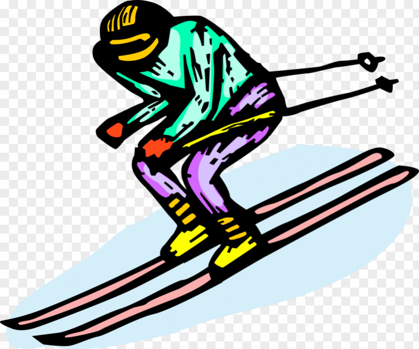 Downhill Skier Clip Art Vector Graphics Illustration Image Royalty Payment PNG