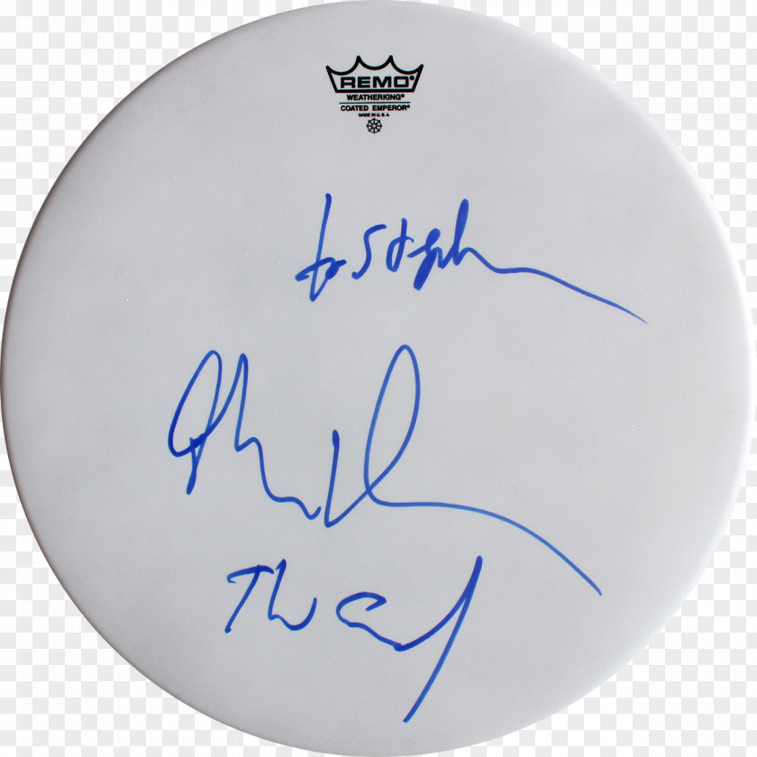 Essential Emerson Lake Palmer Drumhead Drummer The Doors Autograph PNG