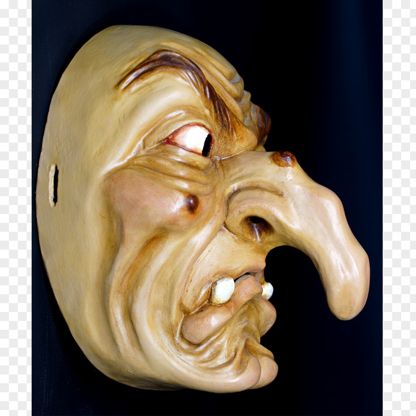 Mask Masque Jaw Carving PNG