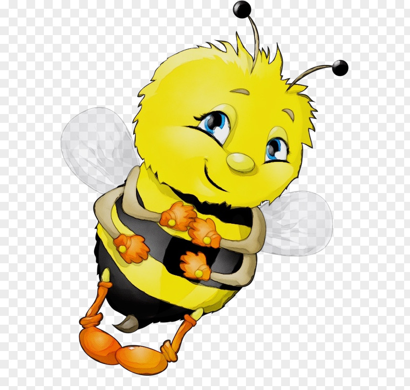 Membranewinged Insect Animation Bee Cartoon PNG