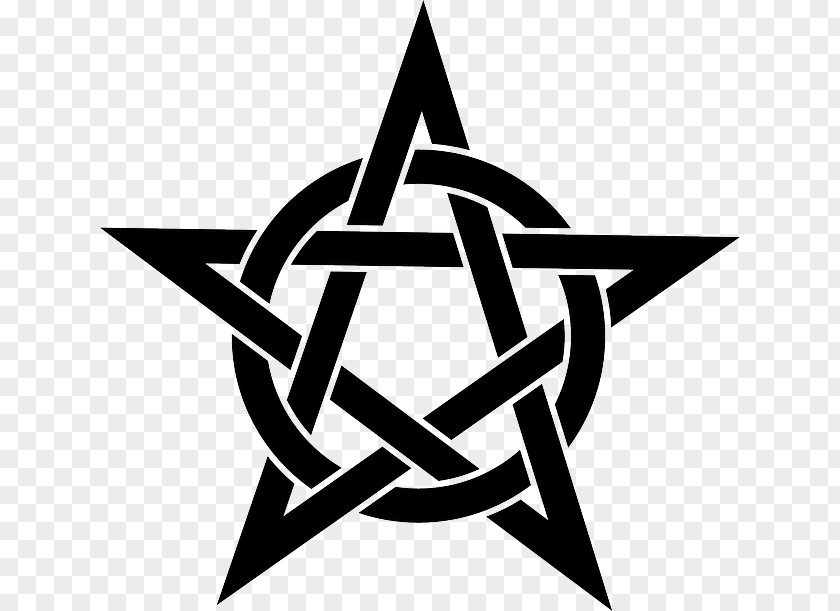 Pentagram Pentacle Star Wicca PNG