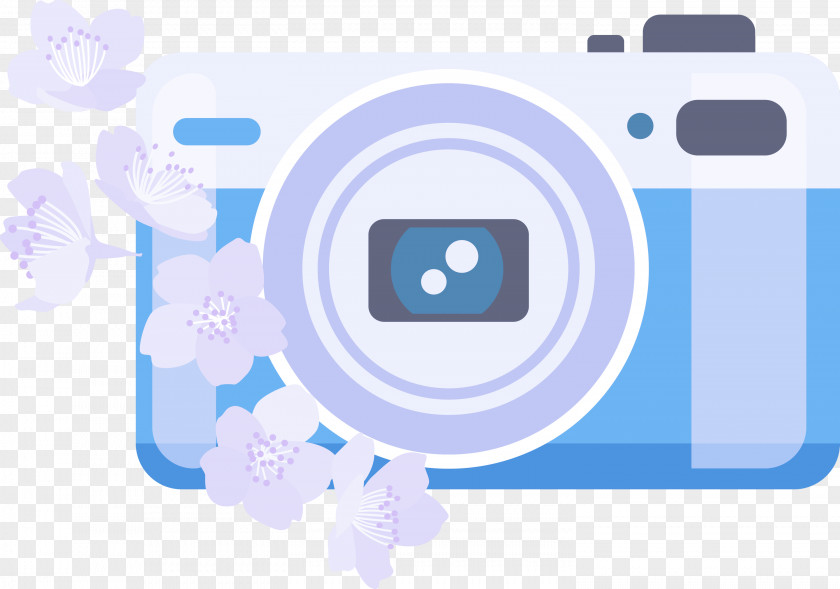 Camera Flower PNG