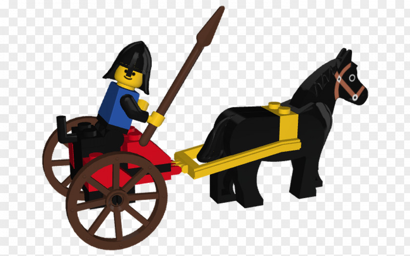 Horse Harnesses Lego Minifigure And Buggy Chariot PNG