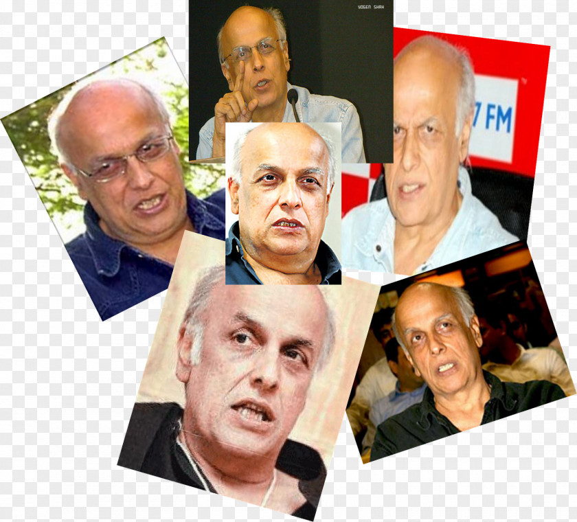 Mahesh Bhatt Collage PNG