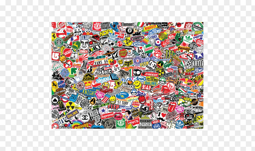 Stiker Bussid Sticker Bomb Stickerbomb XL Paper Wall Decal PNG