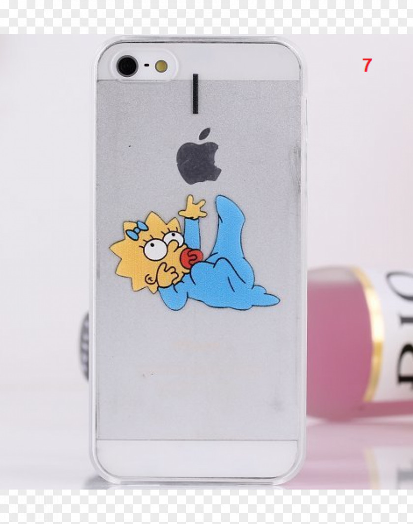 Hone IPhone 6 5s Maggie Simpson Homer PNG