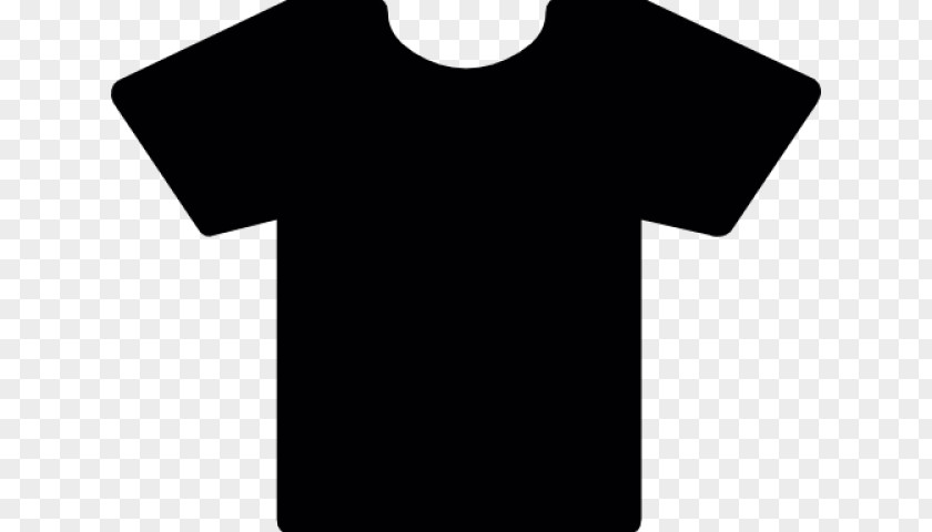 Neck Active Shirt Black Line Background PNG