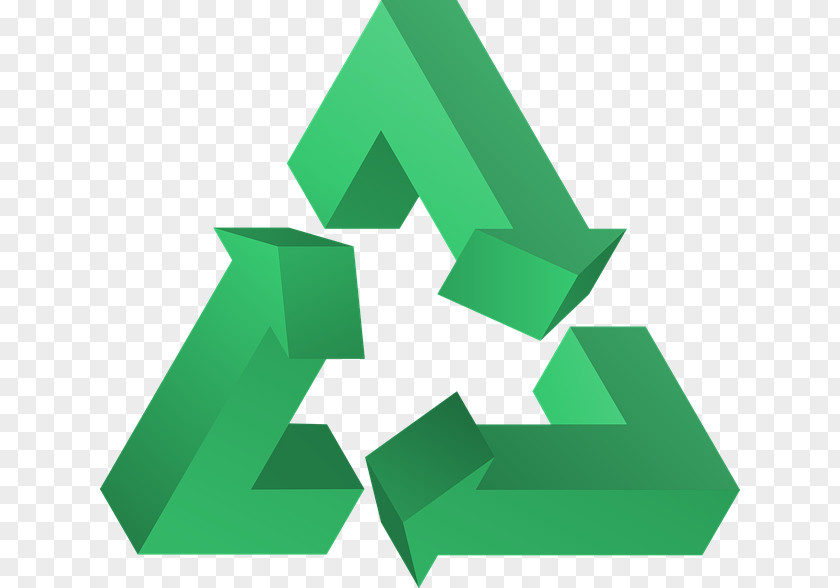 Triangle Recycling Symbol Paper Waste Reuse PNG