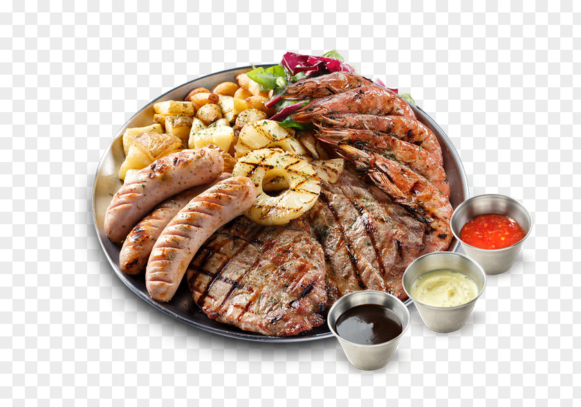 Barbecue Chicken Mixed Grill Seafood Pulled Pork PNG