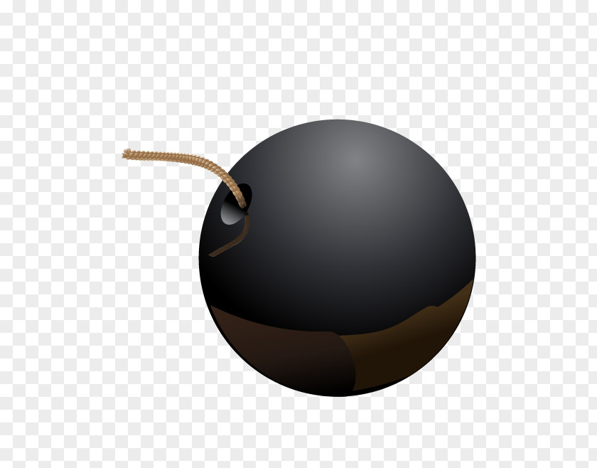 Bomb Brown Sphere PNG