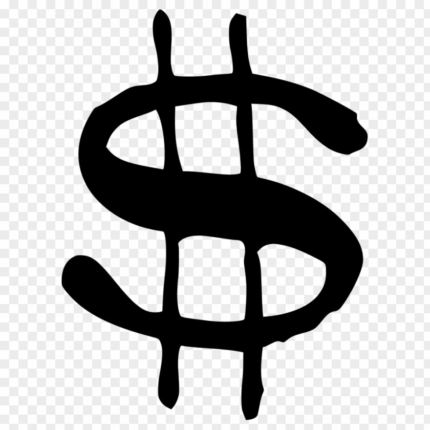 Dollar Money Bag Sign Clip Art PNG