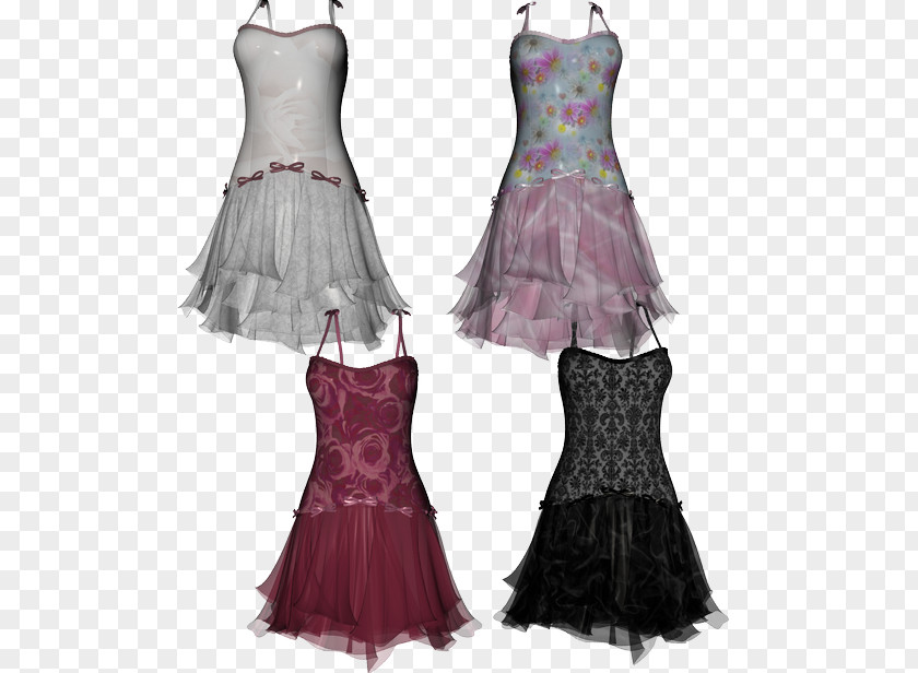 Dress Costume Design Cocktail Gown PNG