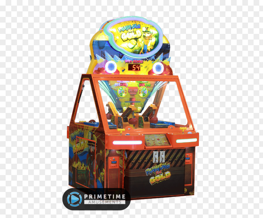 Gold Panning Arcade Game Universal Space Video PNG