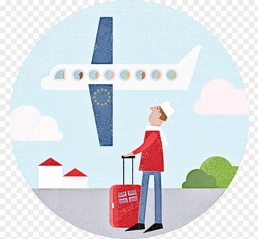 Plate Suitcase Cartoon PNG