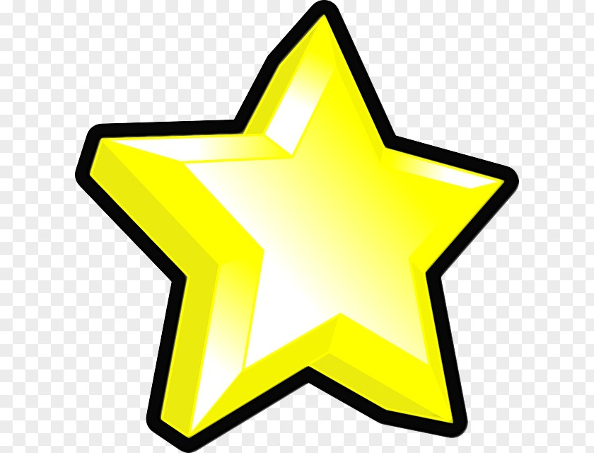 Symbol Sign Yellow Clip Art Star PNG