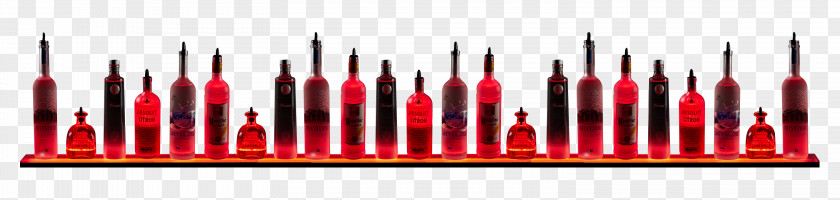 Wall Shelf Light Floating Liquor Beer PNG
