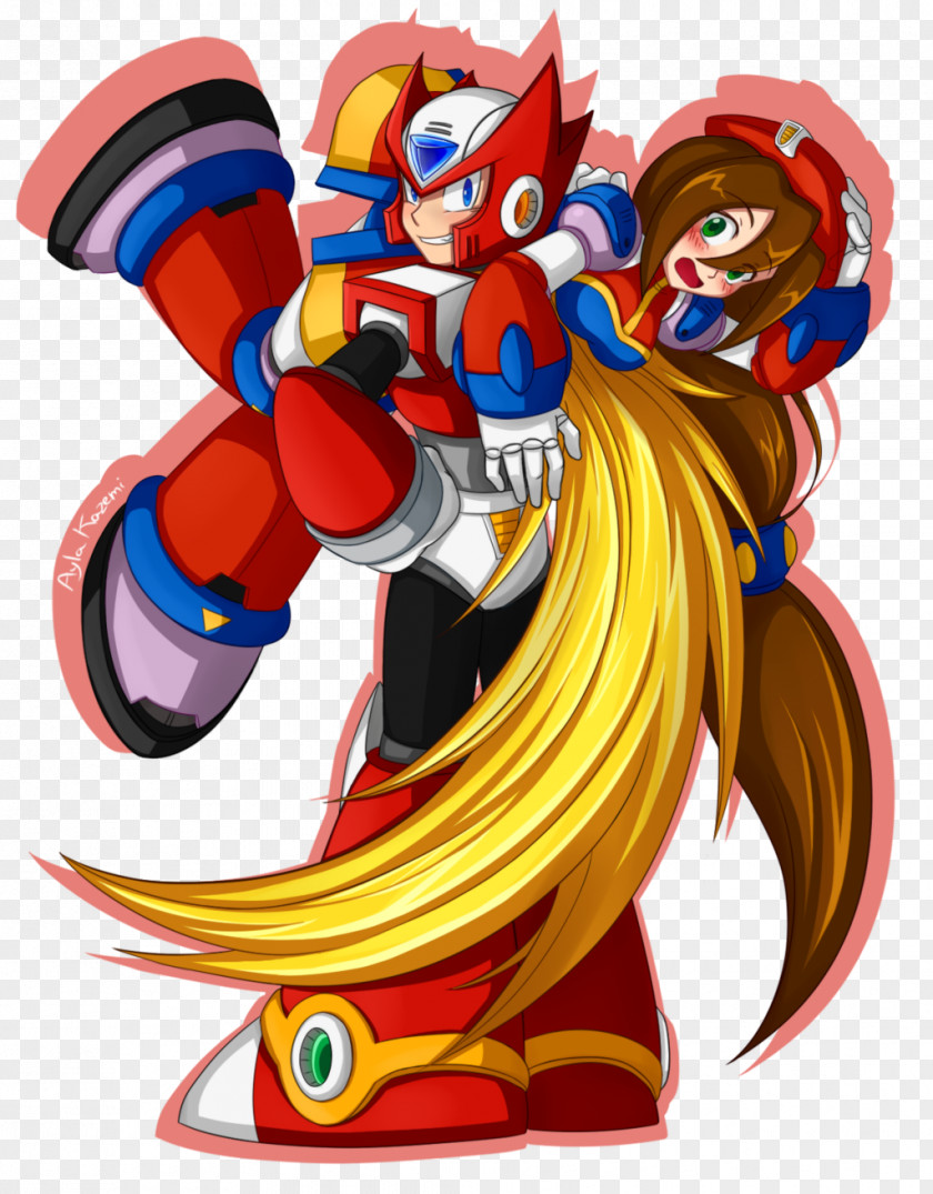 Blushed Mega Man X4 X5 Zero 3 PNG