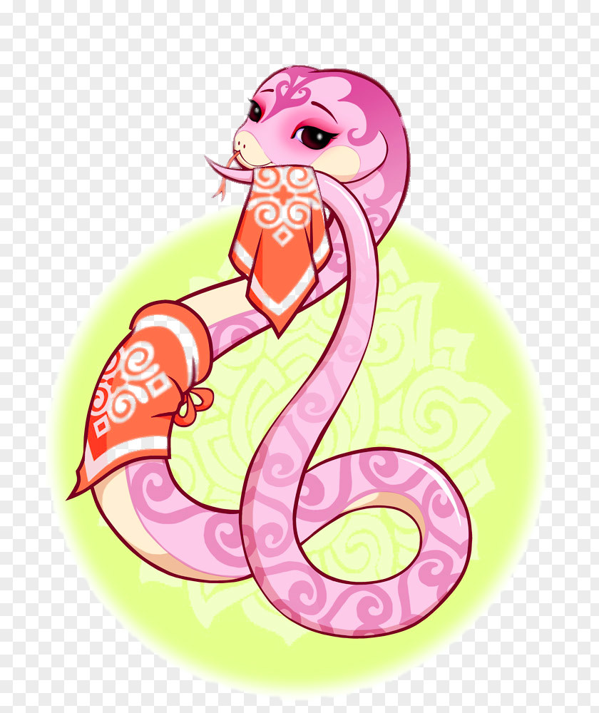Creative Beauty Snake Chinese Zodiac Fortune-telling New Year Ox PNG