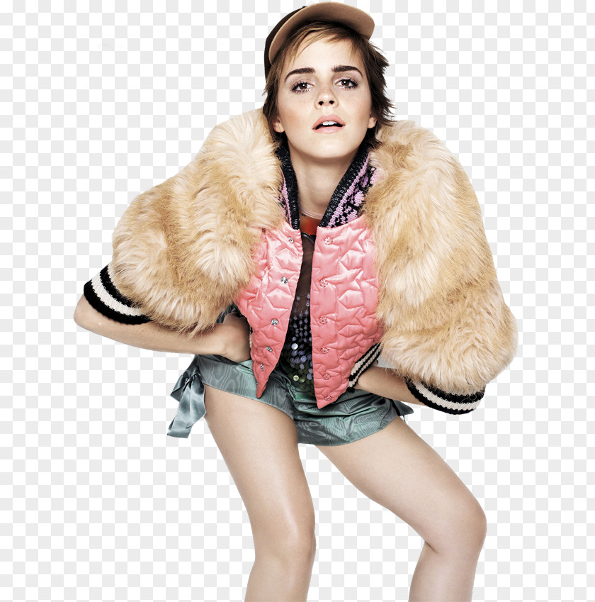 Emma Stone Watson Elle Photo Shoot Art PNG